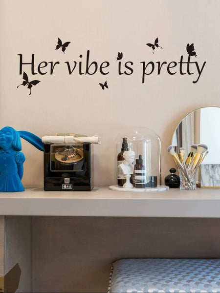 'her vibe is pretty'