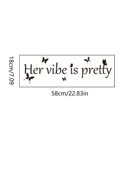 'her vibe is pretty'