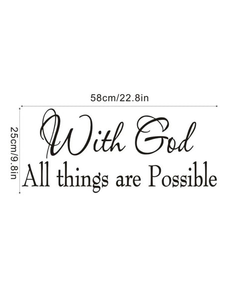 With God