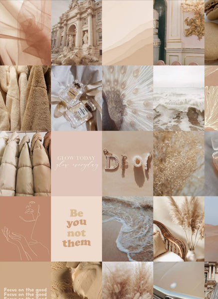 Beige Wall Collage