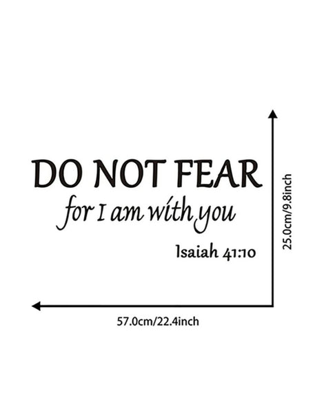 Isaiah 41:10 Decal