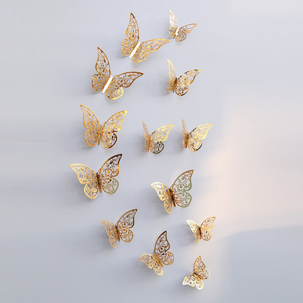 Gold Butterflies