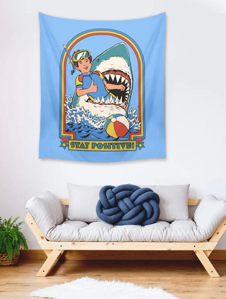 Cartoon Boy Tapestry