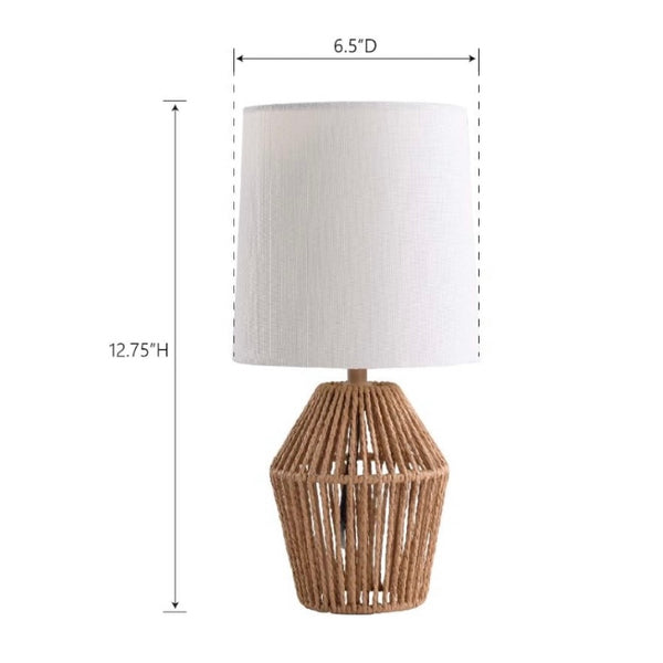 Rattan Table Lamp