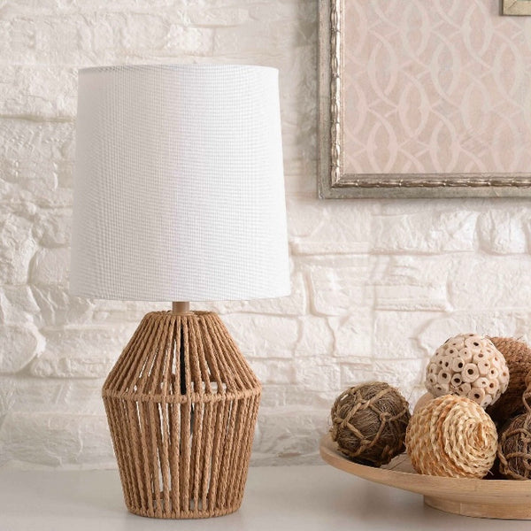 Rattan Table Lamp