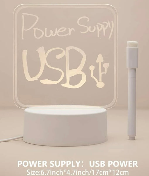 Writable LED Lamp