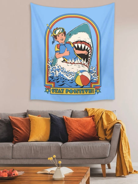 Cartoon Boy Tapestry