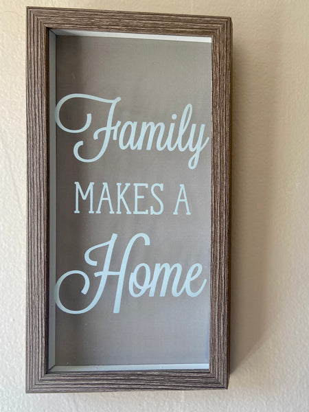 2 pack Glass Wall Plaque