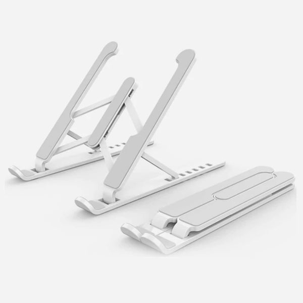 White Laptop Stand